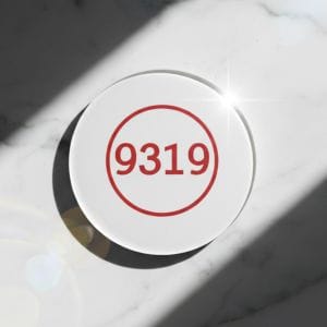 福宙「天圓地方」核心圖騰杯墊，呈現東方美學與身心平衡能量。